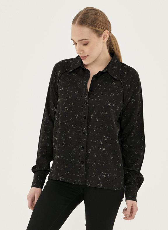 Shirt Blouse Black from Shop Like You Give a Damn