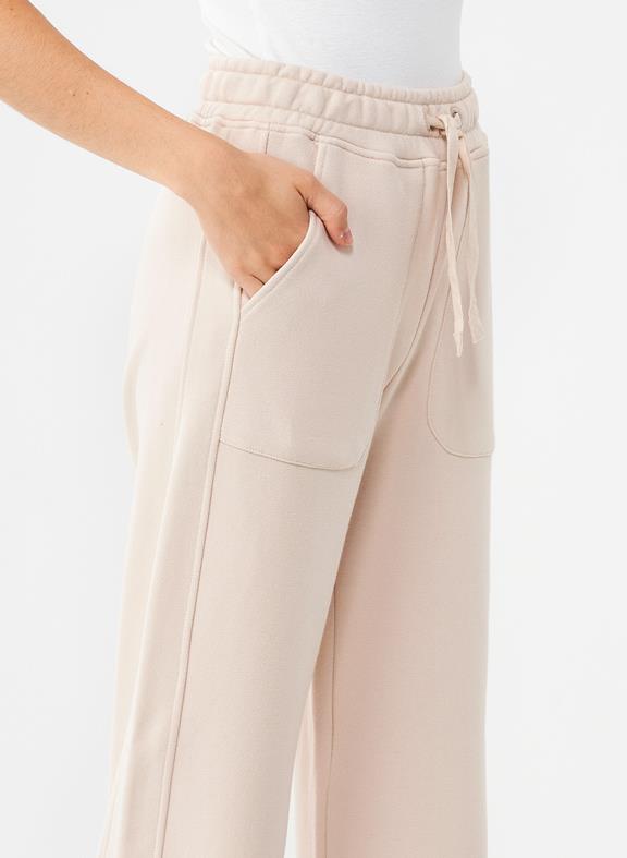 Wide Joggers Stone Beige from Shop Like You Give a Damn