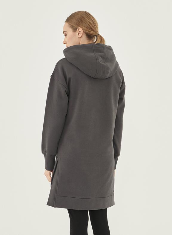 Lange Hoodie Donkergrijs from Shop Like You Give a Damn