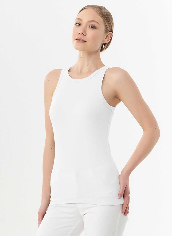 Ribbed Top White from Shop Like You Give a Damn