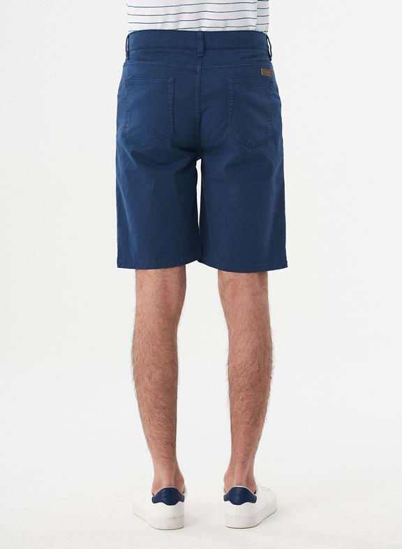 Five-Pocket Shorts Navy 2