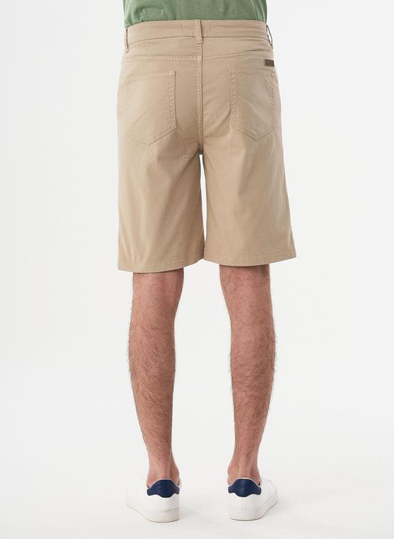 Five-Pocket Shorts Beige 2