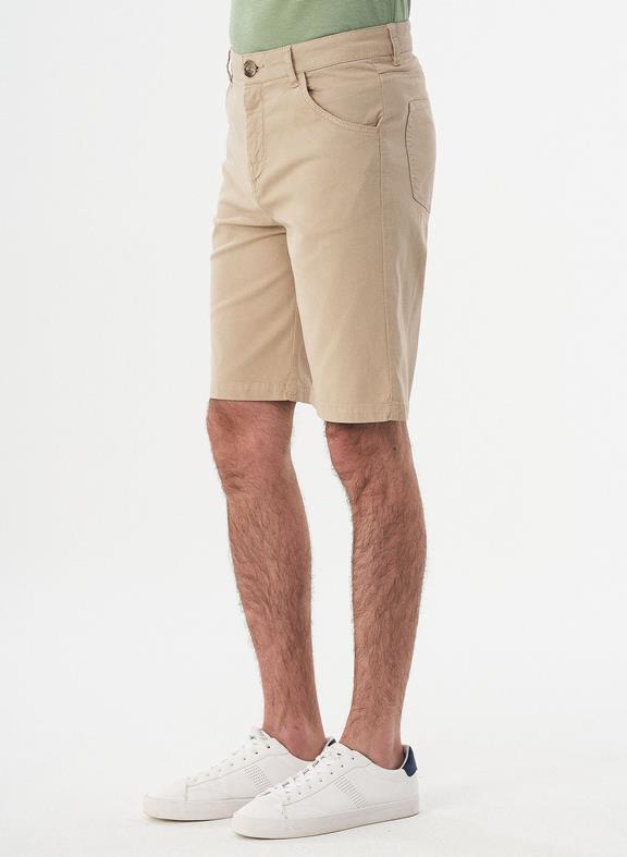 Five-Pocket-Shorts Beige 3