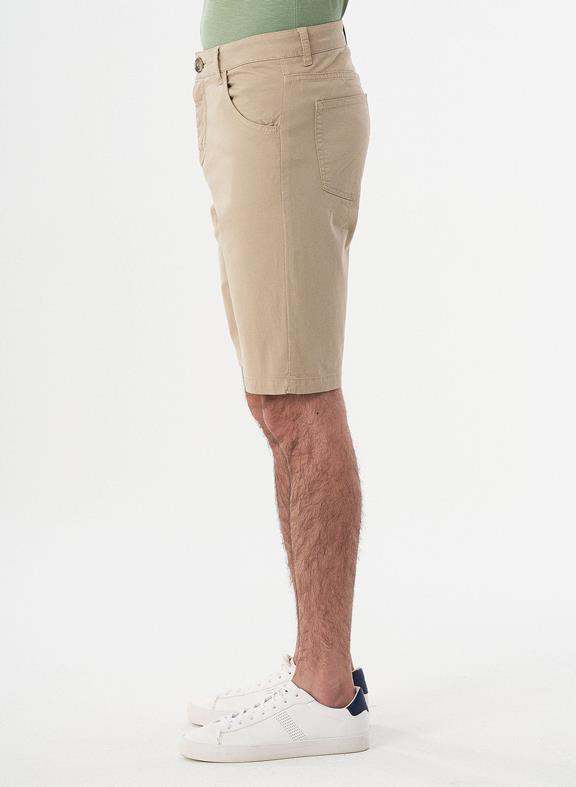 Five-Pocket Shorts Beige 4