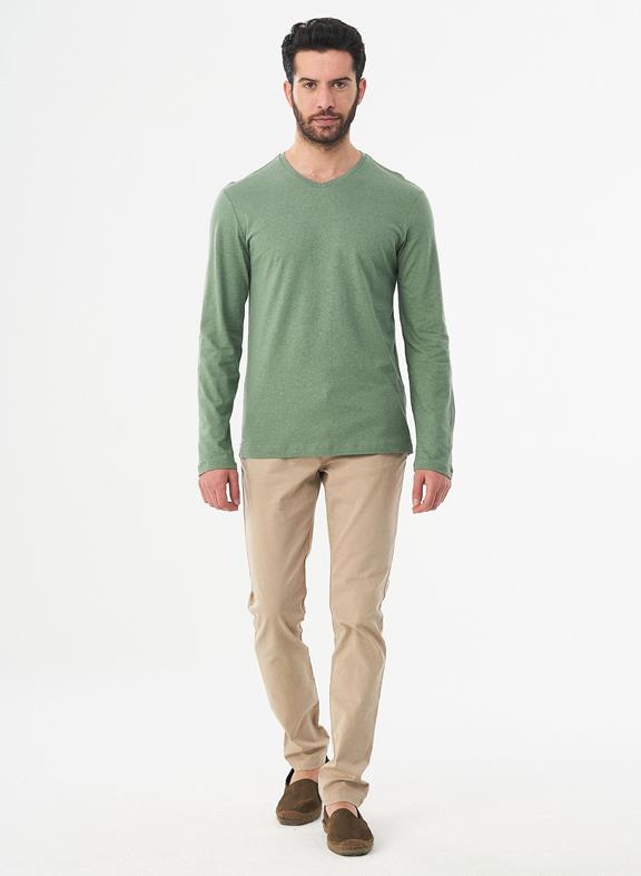 Long Sleeve T-Shirt Green 4
