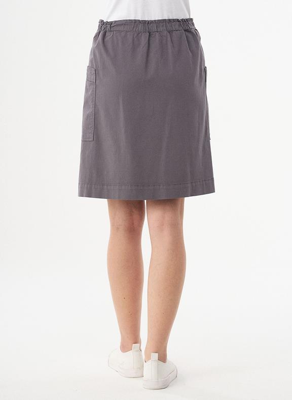 Miniskirt Belt And Buckle Dark Grey 5