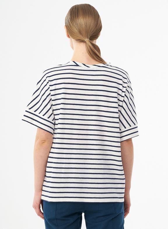 Striped T-Shirt Navy 3