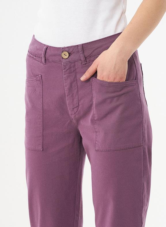 Pantalon Ample Violet 4