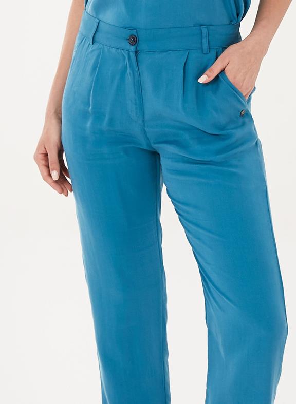 Pantalon Bleu Océan 5