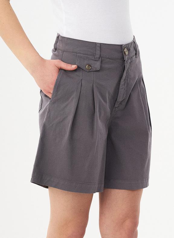 Organic Cotton Shorts Dark Grey 6