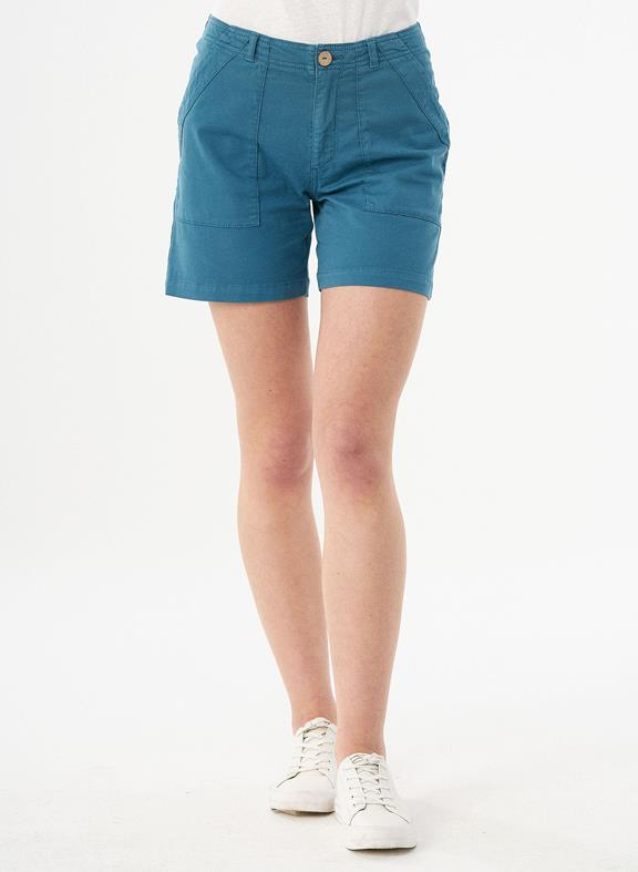Organic Cotton Shorts Blue 1