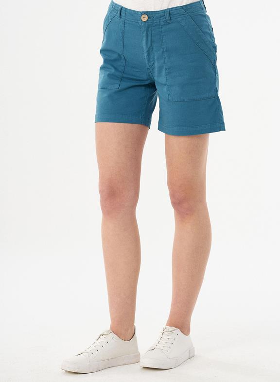 Organic Cotton Shorts Blue 3