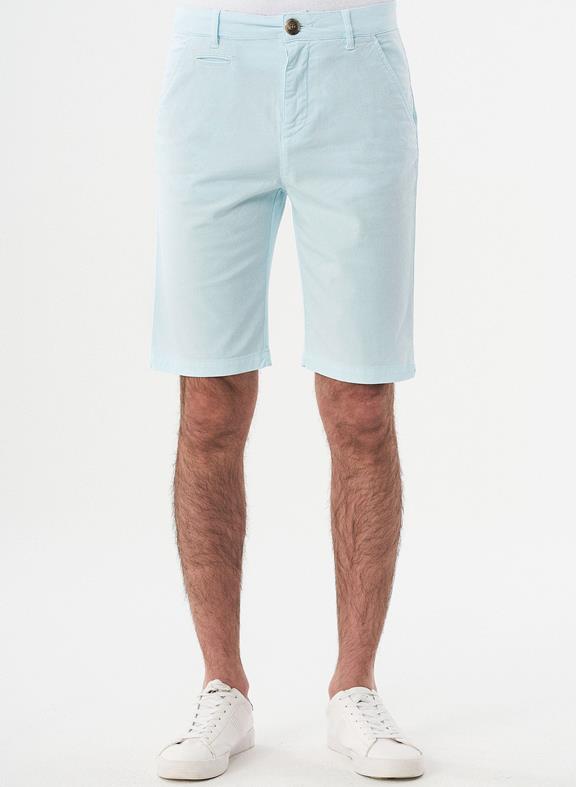 Chino Shorts Organic Cotton Light Blue 1