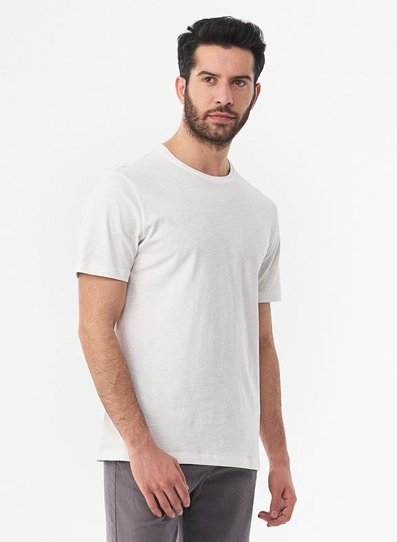 Basic T-shirt Organic Cotton White 3