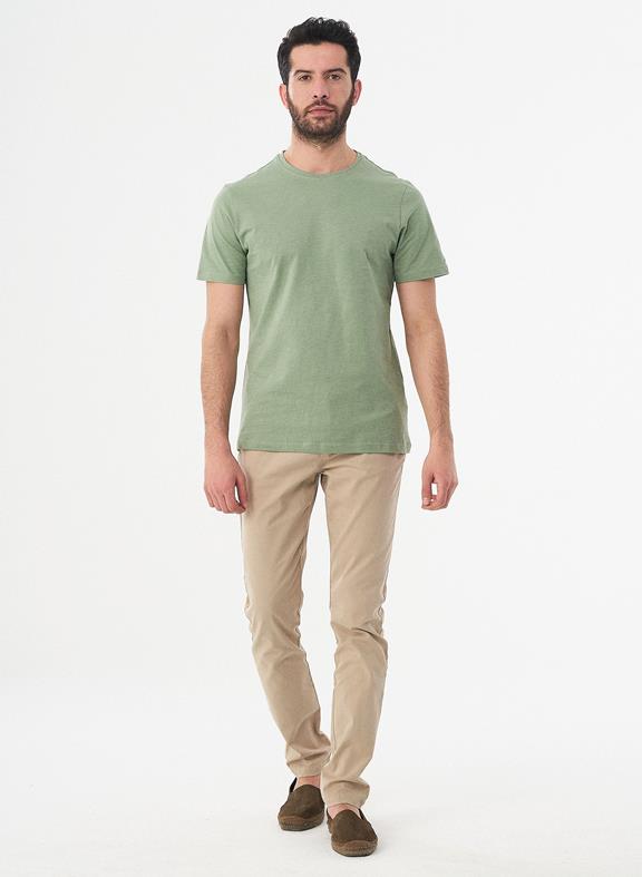 Basic T-shirt Organic Cotton Green 2