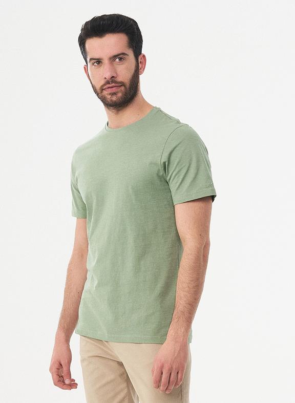 Basic T-shirt Organic Cotton Green 3