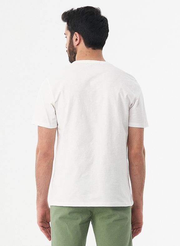 T-Shirt Biologisch Katoen Fiets Wit from Shop Like You Give a Damn