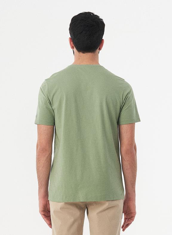 T-Shirt Organic Cotton Bicycle Green 5