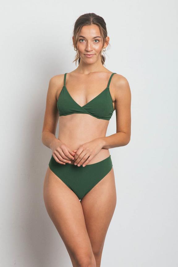 Bikinitop Jamila Palm Groen 1