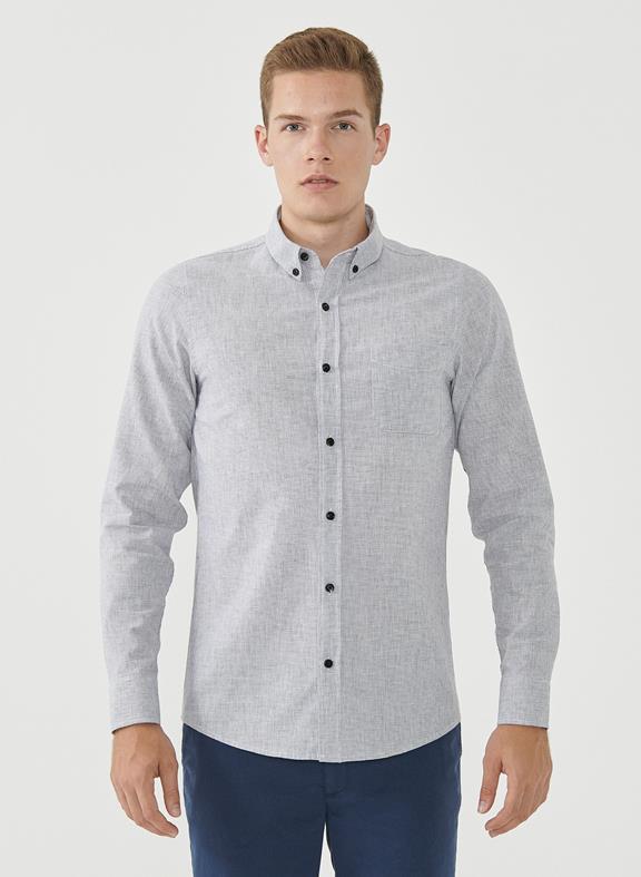 Long Sleeve Shirt Light Grey 1