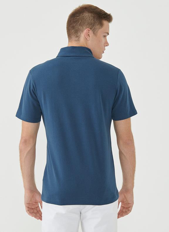 Polo Shirt Lines Navy 4