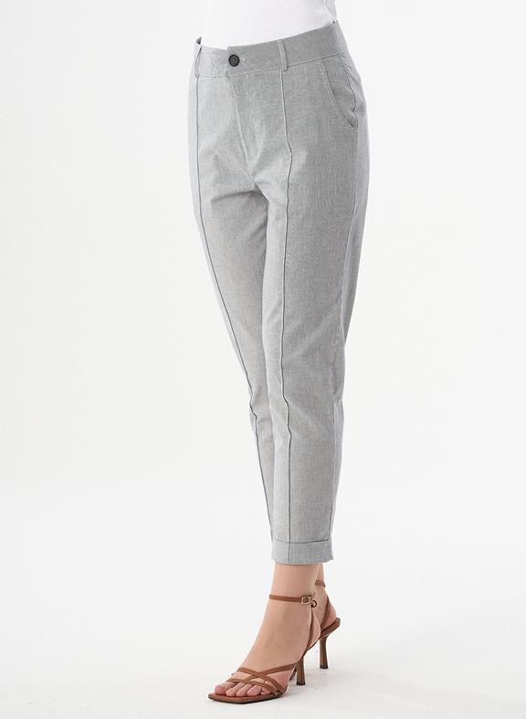 Tapered Pants Light Gray 2