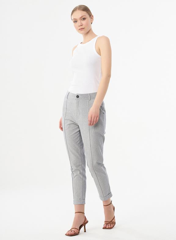 Tapered Pants Light Gray 6