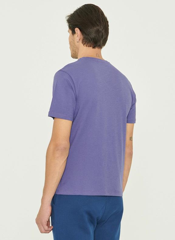 Basic T-Shirt Organic Cotton Blue 4