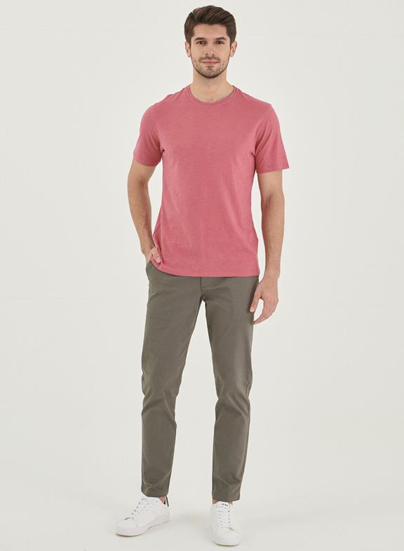 Basic T-Shirt Organic Cotton Pink 2