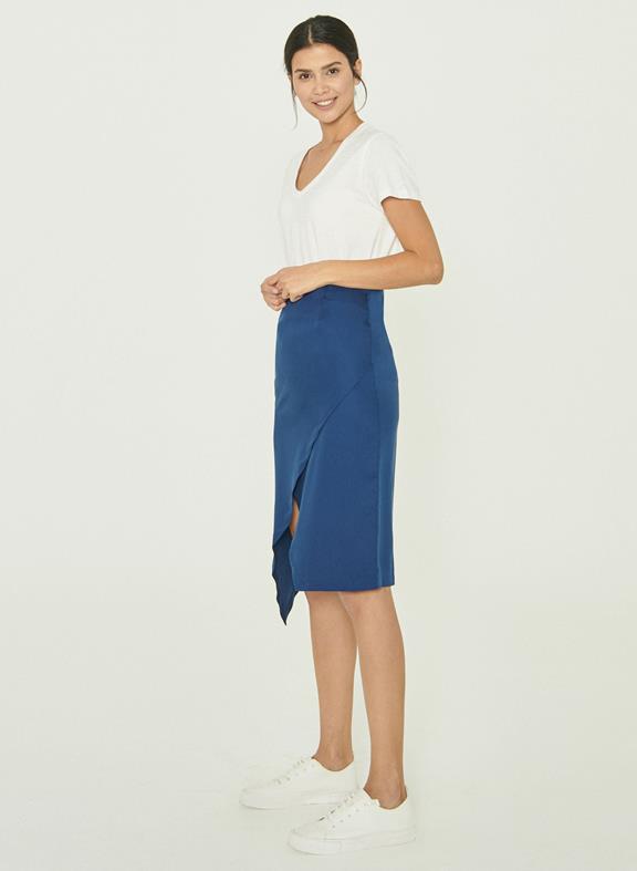 Midi Skirt Tencel™ Navy 2