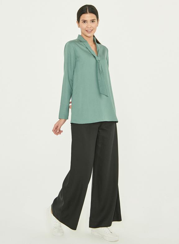 Top Long Sleeves Tencelâ¢ Seaweed from Shop Like You Give a Damn