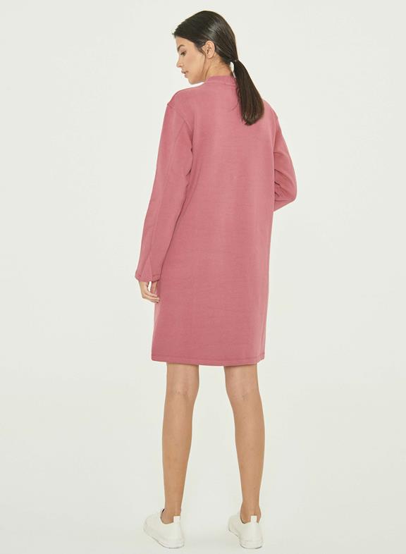 Sweat Dress Organic Cotton Pink 4