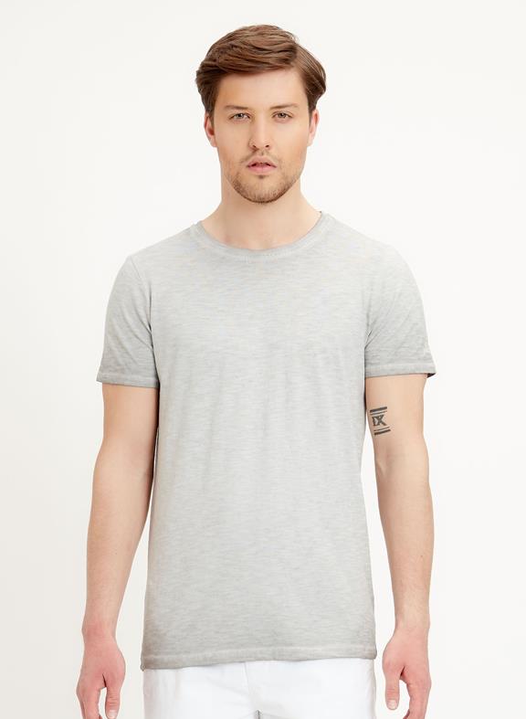 T-Shirt Biologisch Katoen Grijs via Shop Like You Give a Damn