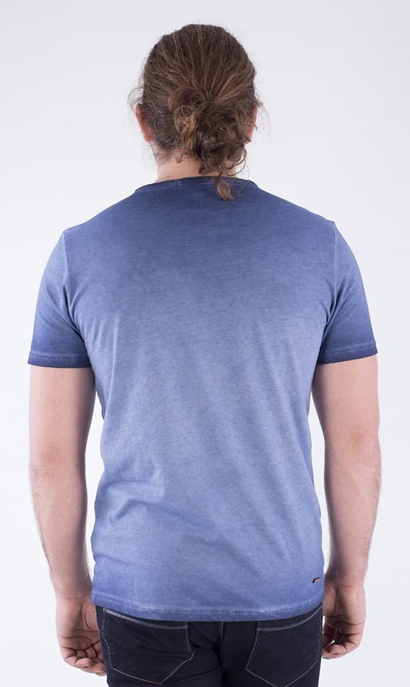 T-Shirt Print Blue 4