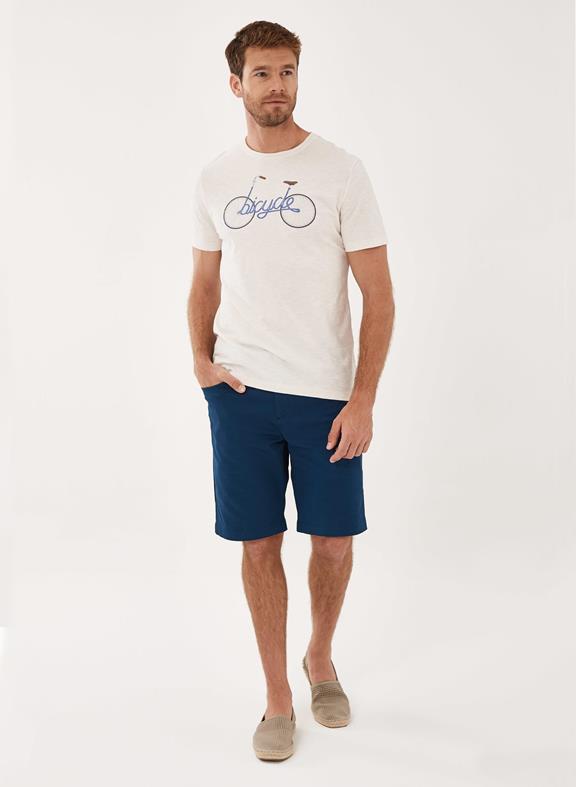 T-Shirt Bicycle Cream 2