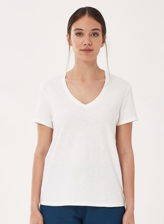 Basic T-Shirt Off White 1