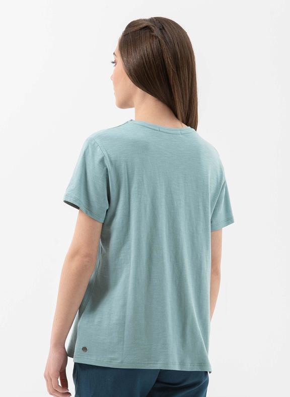 Basic T-Shirt Blauw 4