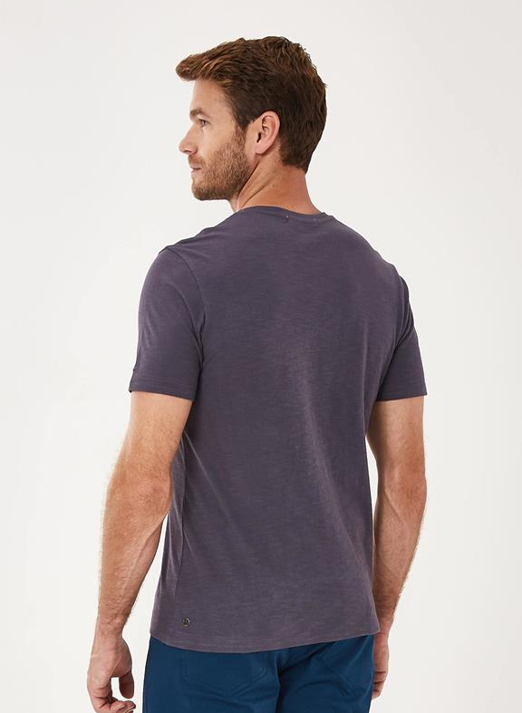 Basic V-neck T-Shirt Dark Grey 3