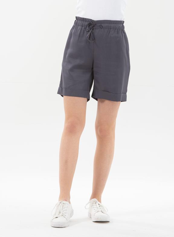 Paperbag Shorts Dark Grey via Shop Like You Give a Damn