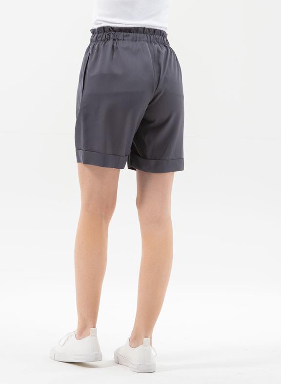 Paperbag Shorts Dark Grey from Shop Like You Give a Damn