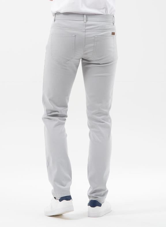 Slim Fit Broek Grijs from Shop Like You Give a Damn