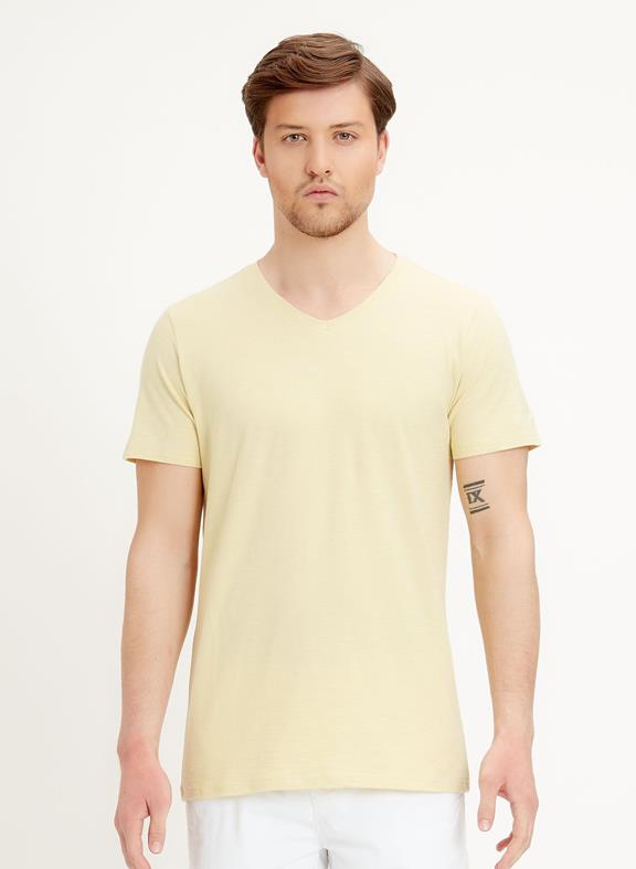 Basic T-shirt Organic Cotton Yellow 1