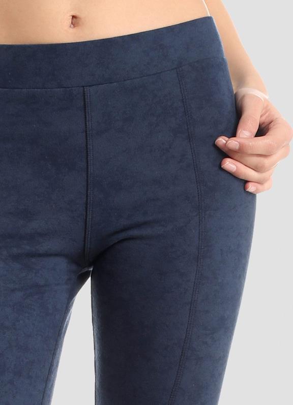 Jogging Pants Organic Cotton Print Blue 5