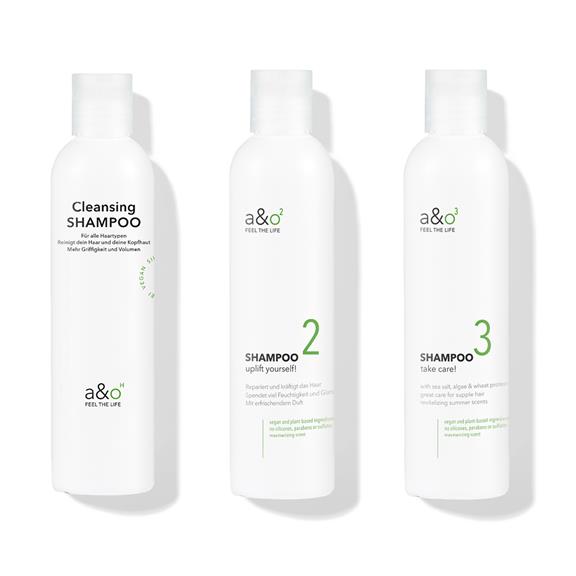 Shampoo Set Cleasing/Protein/Moisturising 1