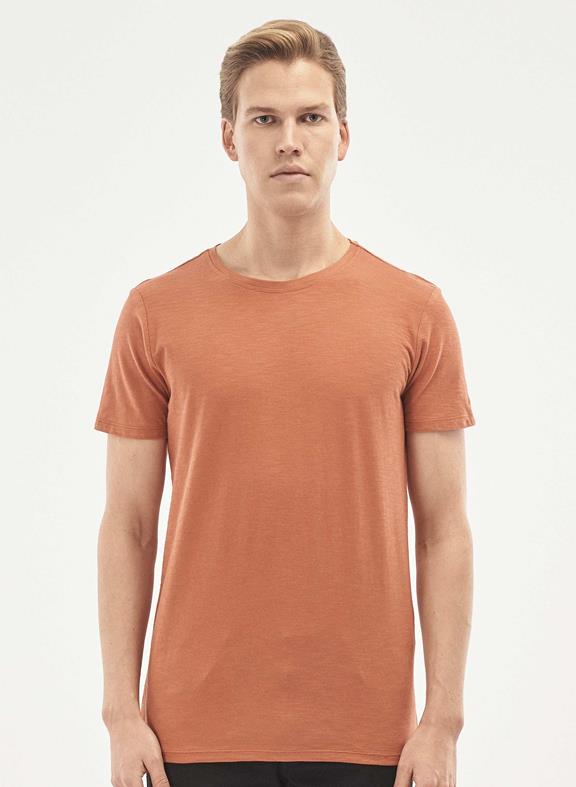 Basic T-Shirt Copper Orange 1