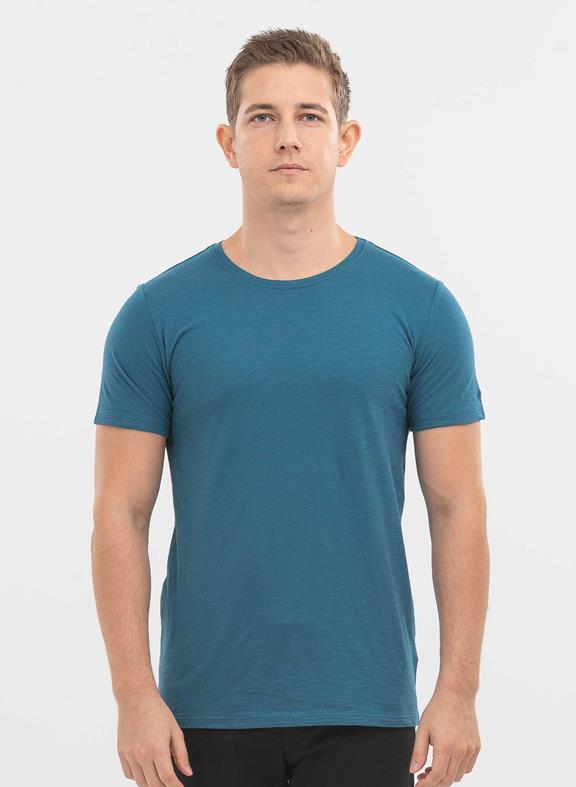 Basic T-Shirt Petrol Blue 1