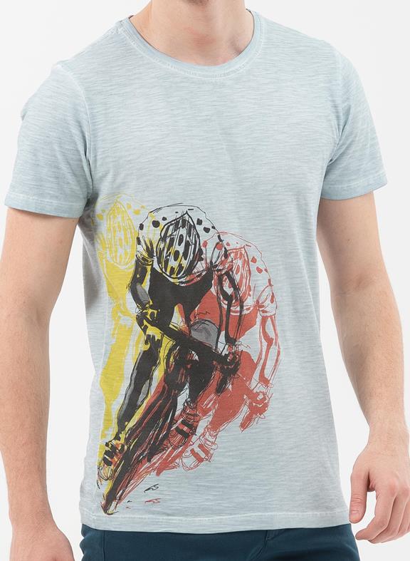 T-Shirt Print Cyclist 5