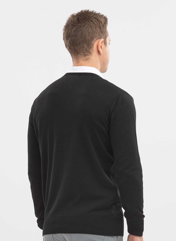 Sweater V-Neck Black 5