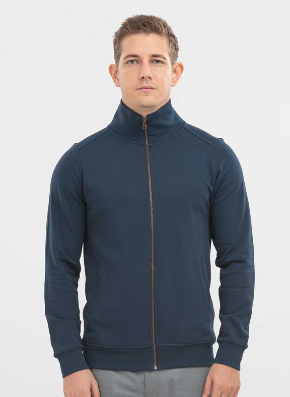 Sweat Jacket Collar Navy from Shop Like You Give a Damn