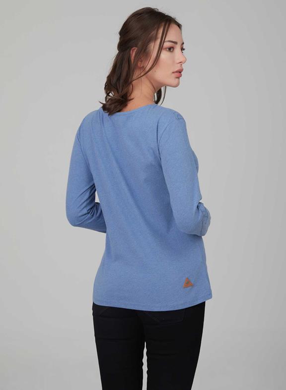 Long Sleeve T-Shirt Blau 5